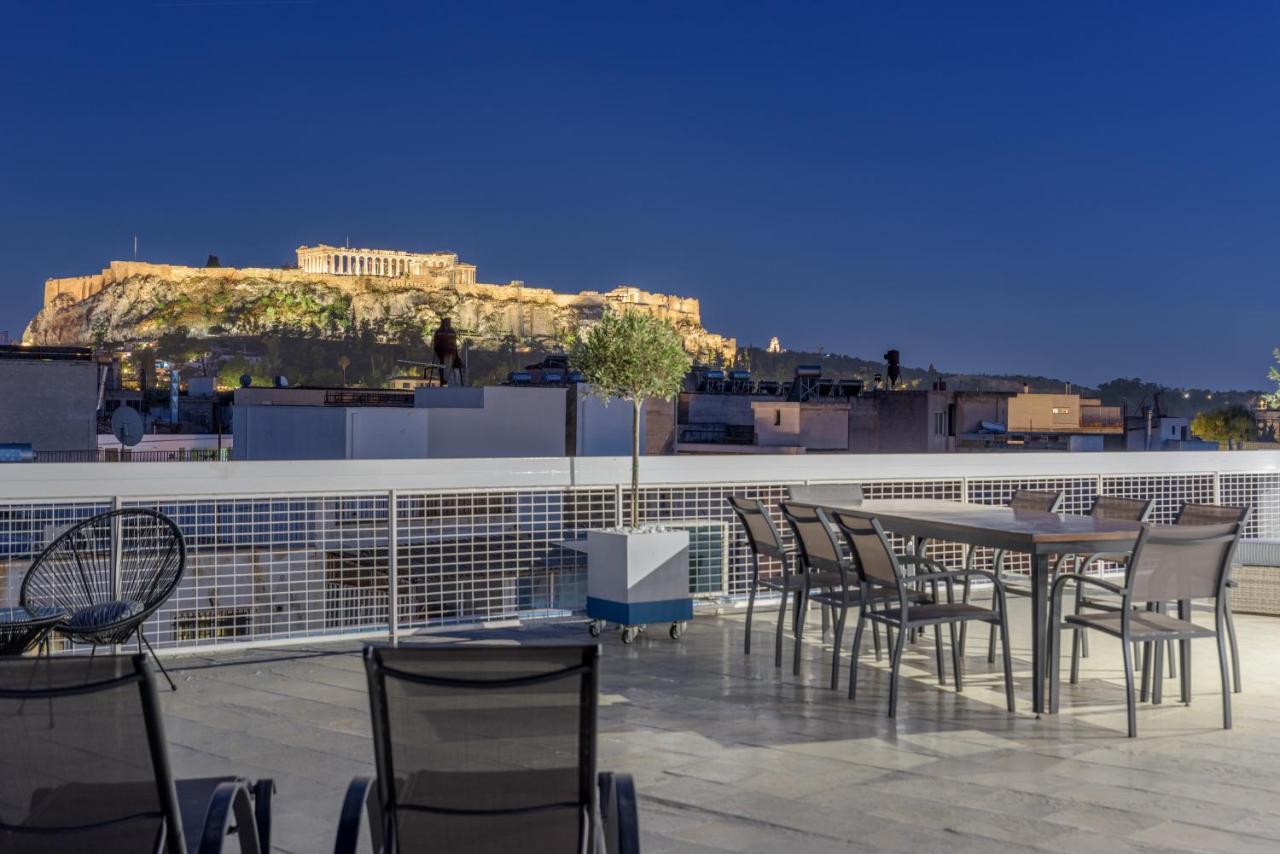 The Dazzling Glimpse Acropolis Suites Athens Exterior photo